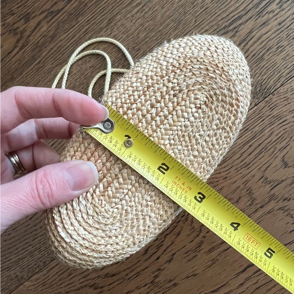 LA REGALE LTD Vintage Straw Framed Gold Clasp Bag - Picture 15 of 16